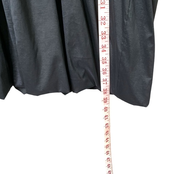 JOSEPH RIBKOFF Black Lightweight Bubble Hem Dress w/ Pockets Side Zip US Sz 8 - Picture 7 of 12